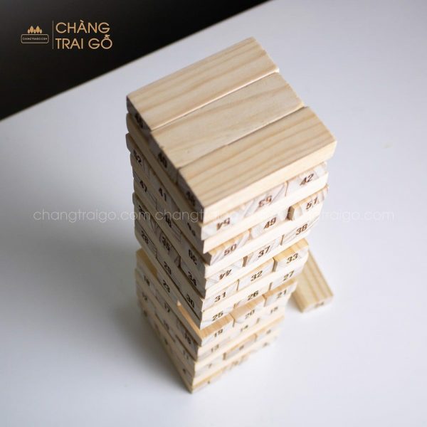 Tro Choi Thanh Rut Go Jenga 54 Thanh Do Choi Tri Tue 4